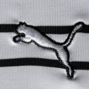 Puma DryCell Black Striped Polo (L) ⛳️ OMG!